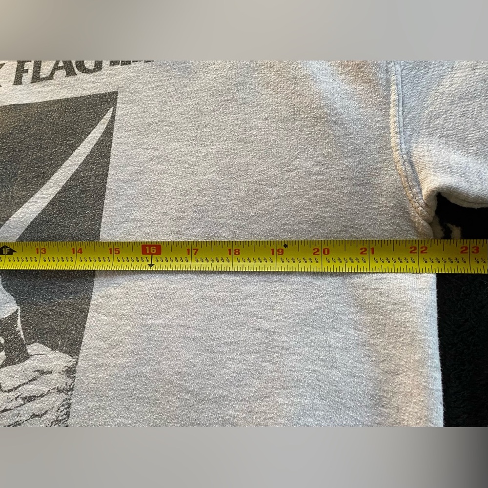 Black Flag Everything Went Black Sweatshirt Gildan M gray - Picture 3 of 5